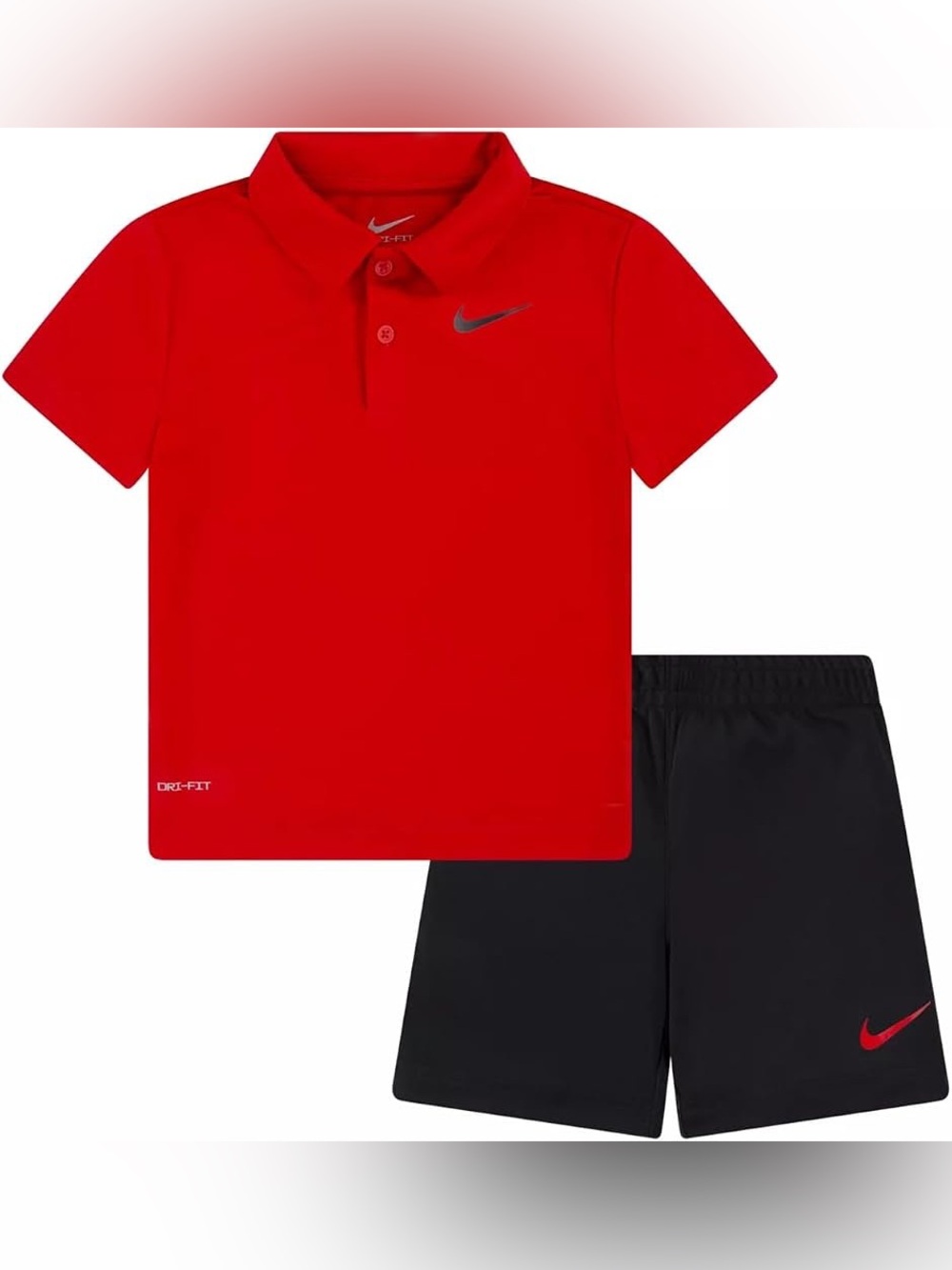 Nike Toddler Dri-Fit Polo T-Shirt&Shorts 2Pc Set